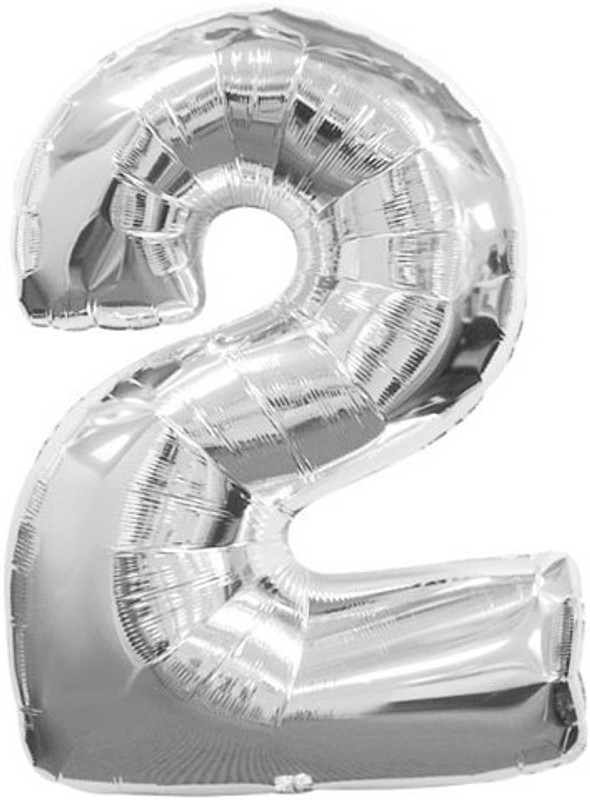 Anagram Solid 2798201 Balloon(Silver, Pack of 1)