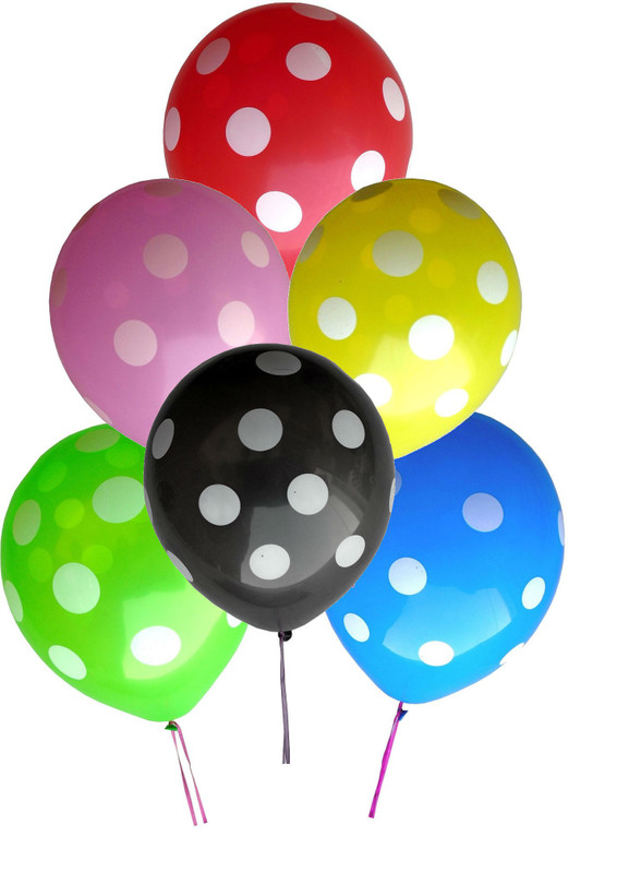 GrandShop Printed 50027 Balloon(Multicolor, Pack of 25)