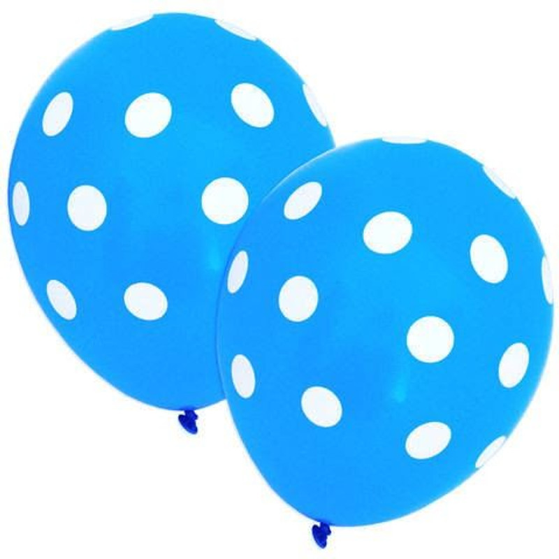 Tiger Printed 50179 Balloon(Blue, Pack of 10)