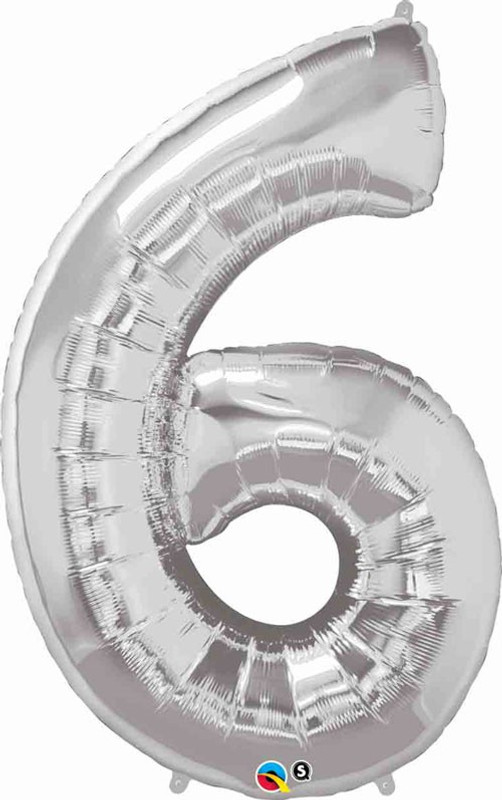 Anagram Solid 30419 Balloon(Silver, Pack of 1)
