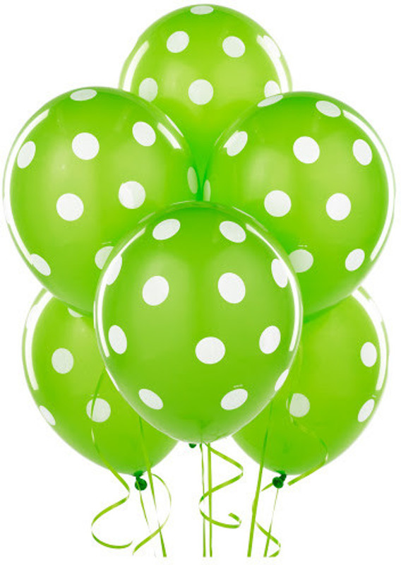 Tiger Printed 50149 Balloon(Green, Pack of 30)