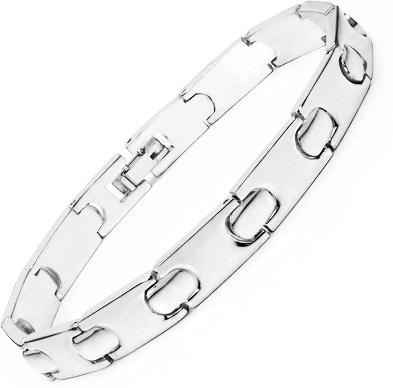 Johareez Brass Rhodium Bracelet