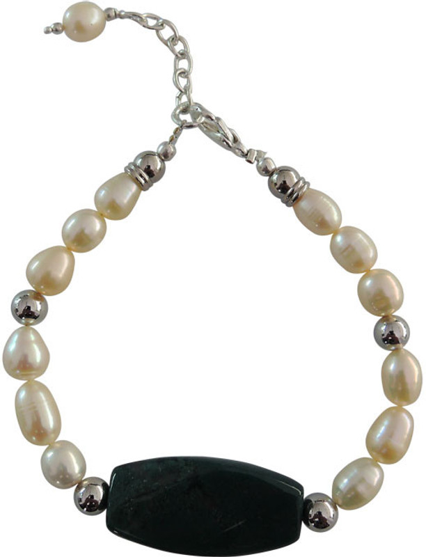 Pearlz Ocean Alloy Silver Bracelet