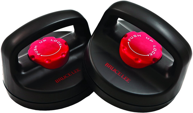 Bruce Lee Dragon Rotating Push-up Bar(Black)