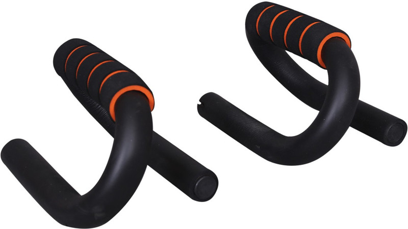 Klapp S-Shape Push-up Bar(Black, Red)