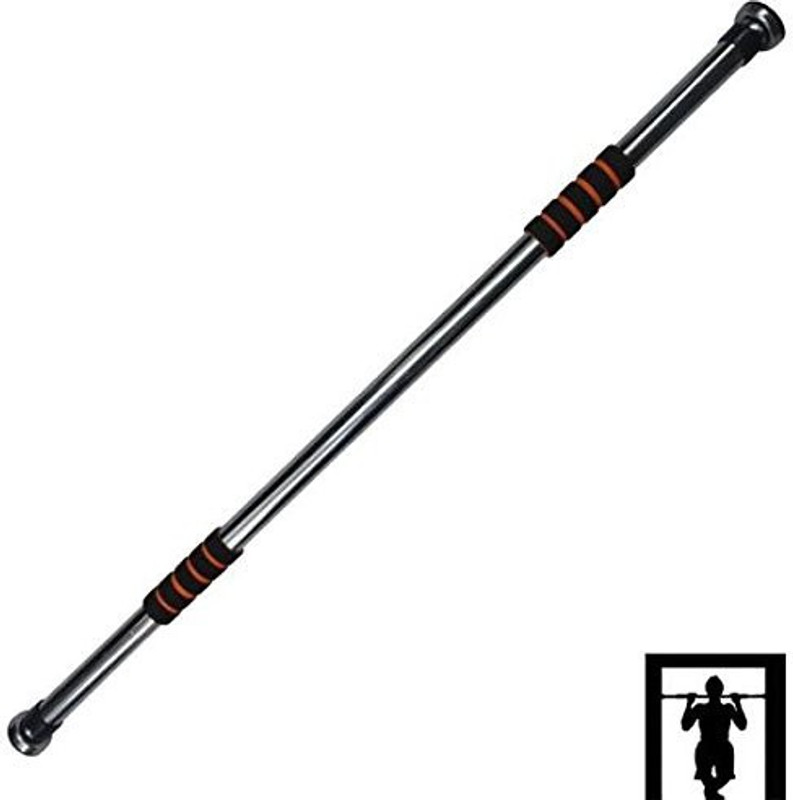 Pilot sports co Ps Pilot Door Pull Up Gym Bar/Chin Up Bar/Height Bar Adjustable 64-100 cm Push-up Bar(Black)