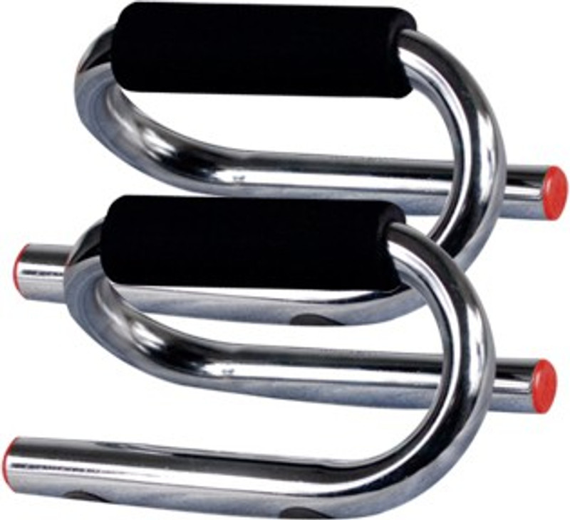 Vixen Dezire Push-up Bar(Silver, Black)