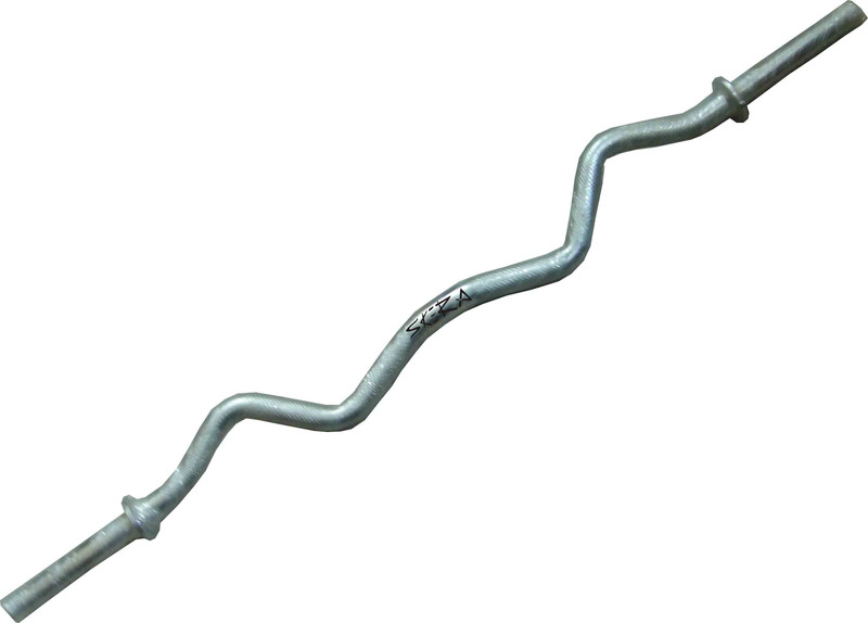 Skera Zig Zag Weight Lifting Bar(Silver)