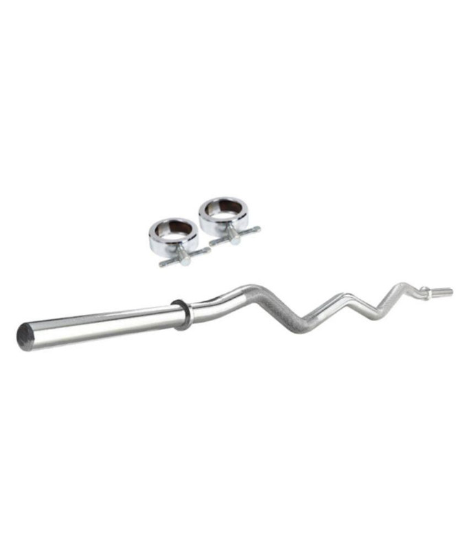 Lycan 3 Feet Chrome Plated Weight Lifting Bar(Silver)