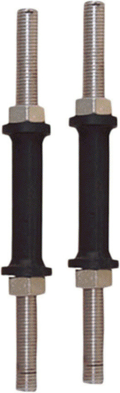 Three Diamond Rod 14inch Grip Weight Lifting Bar(Black)