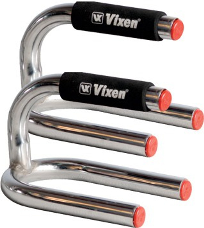 Vixen VX - 1000 Push-up Bar(Silver, Black)