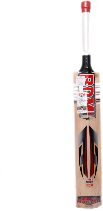 BDM Club Master Kashmir Willow Cricket Bat(1100-1250 g)