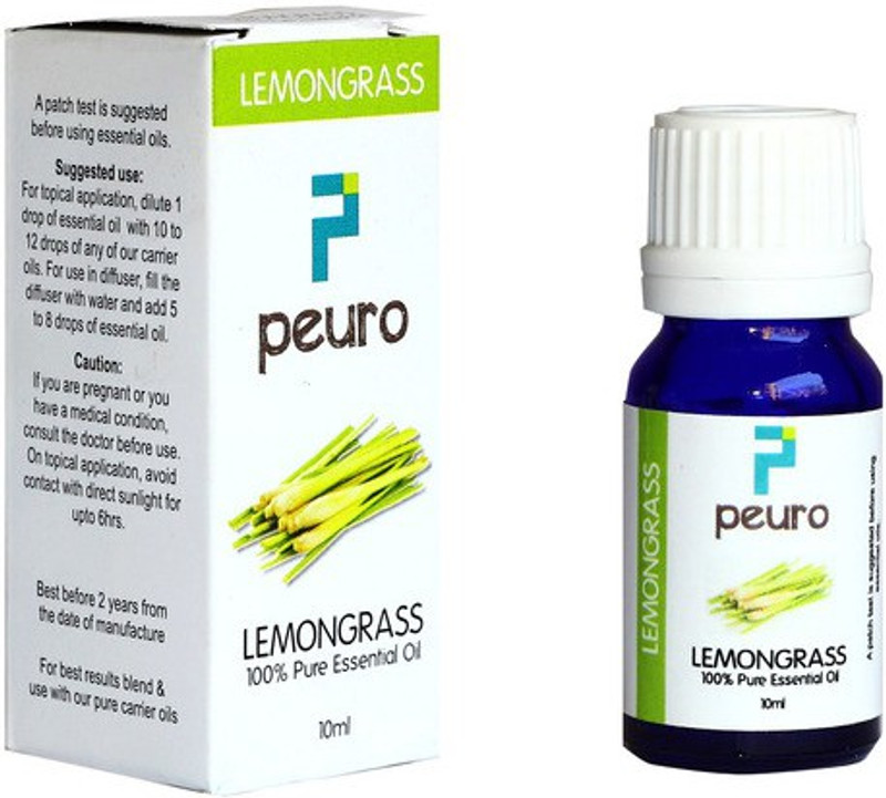 peuro Peuro Lemongrass 100% pure Essential Oil(10 ml)