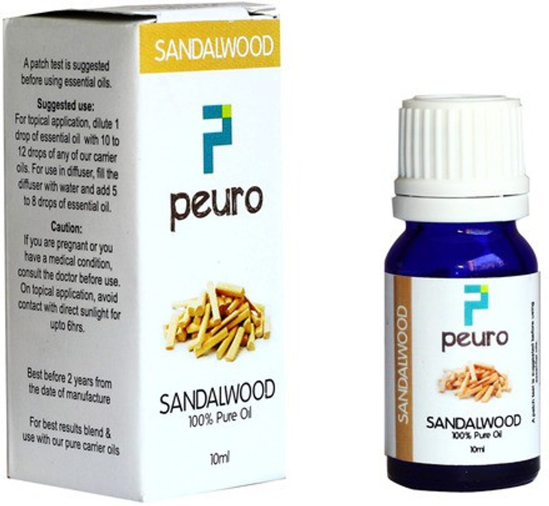peuro Peuro Sandalwood 100% pure Nature Identical Oil(10 ml)