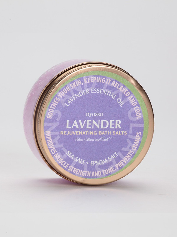 Nyassa Lavander bath salts 220 g(220 g) Nyassa Lavander bath salts 220 g(220 g)