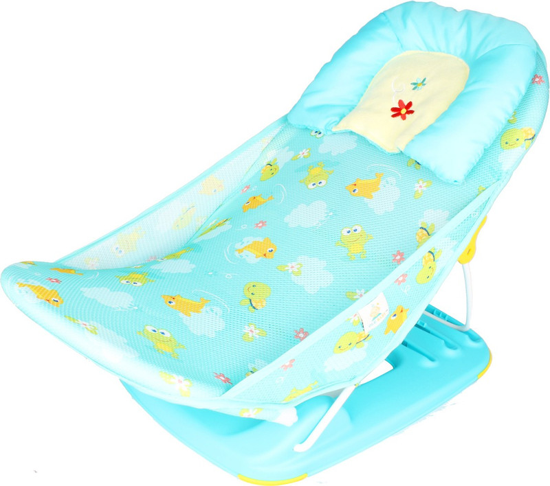 Ole Baby Deluxe Bather Baby Bath Seat(Cyan)
