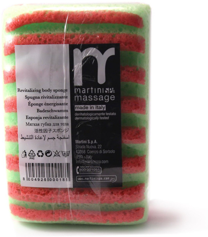 Martini SPA Revitalizing Multicolour Body Sponge