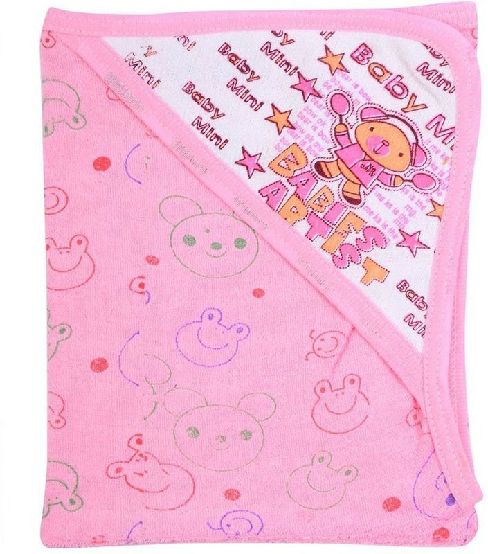 Chhote Janab Cotton 2400 GSM Bath Towel(Pink)