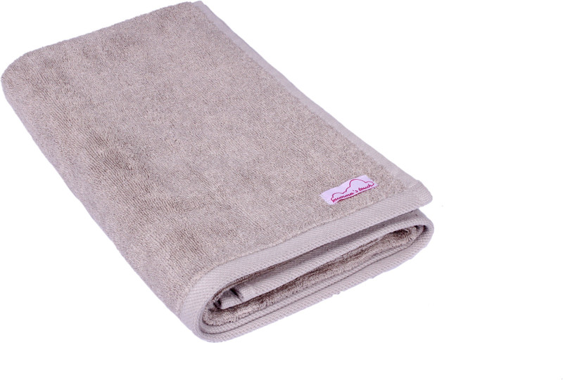 Mumma's Touch Cotton 550 GSM Bath Towel(Beige)