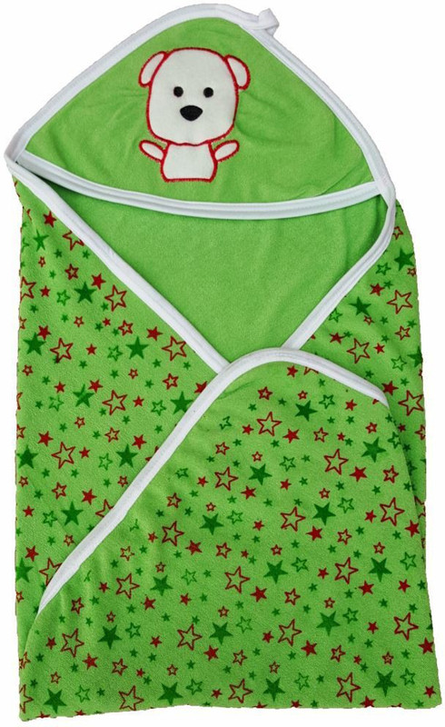 Brandonn Blended 400 GSM Bath Towel(Green)