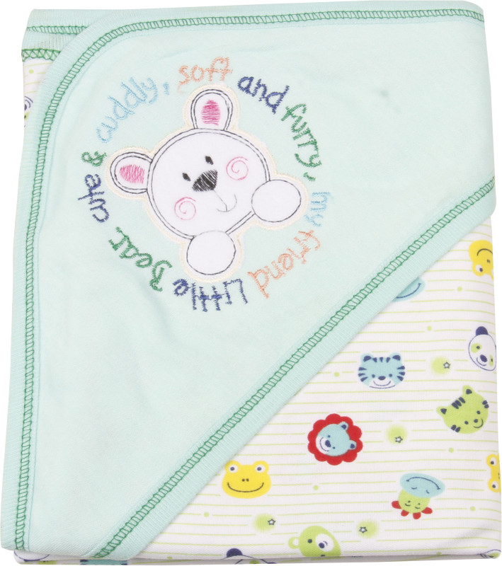 FabSeasons Cotton 2400 GSM Bath Towel(Green)