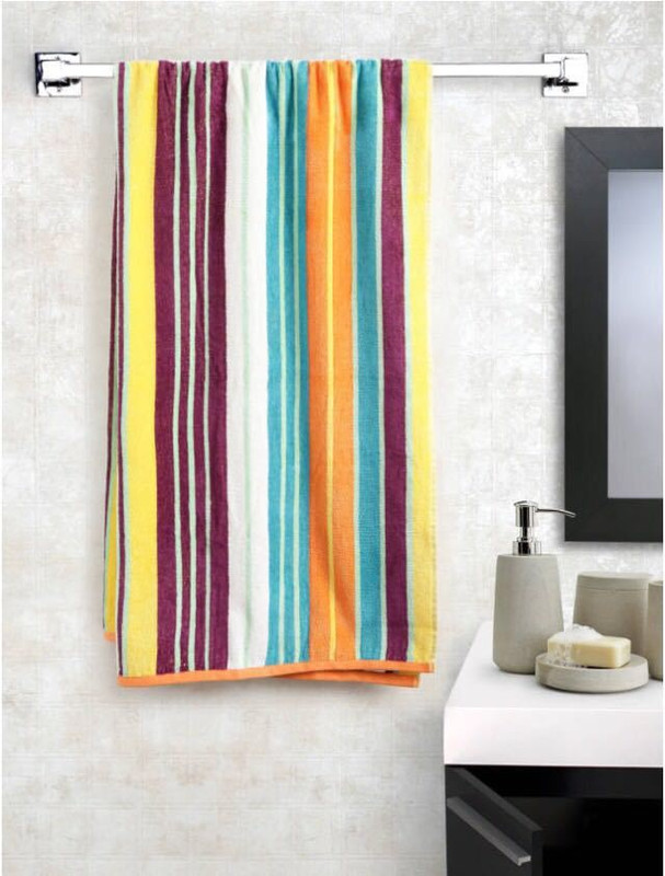 Turkish Bath Cotton 400 GSM Beach Towel(Orange)