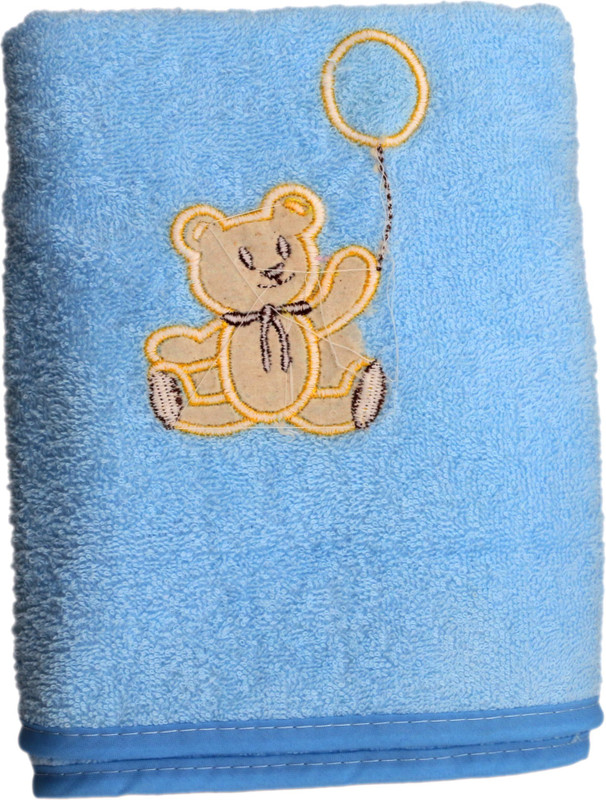 Belle Maison Cotton GSM Bath Towel(Blue)