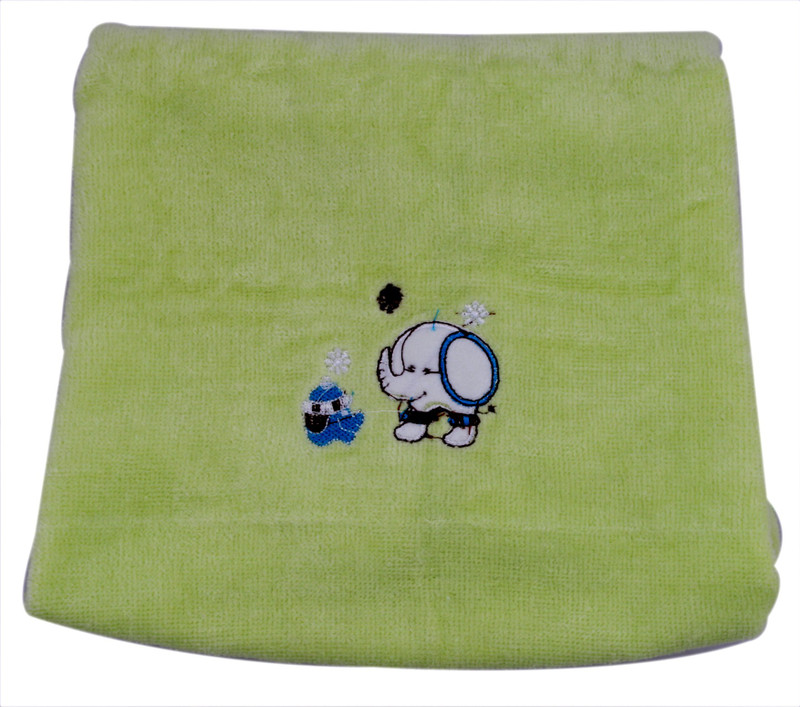 Belle Maison Cotton GSM Bath Towel(Green)