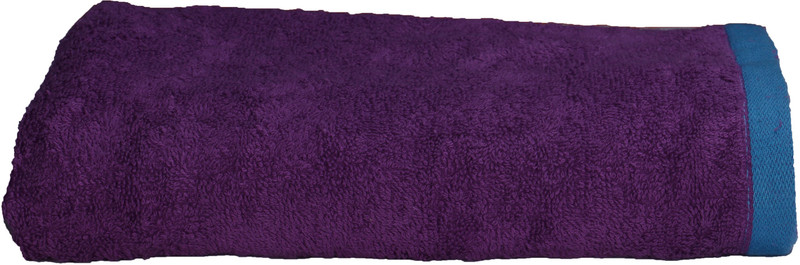 S9 Home By Seasons Cotton 500 GSM Bath Towel(Purple)
