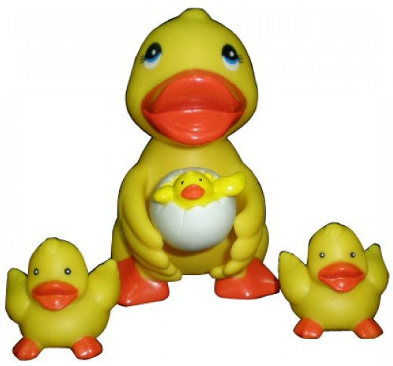 MeeMee MM-2027, LemonYellow, Duck Bath Toy(Yellow)
