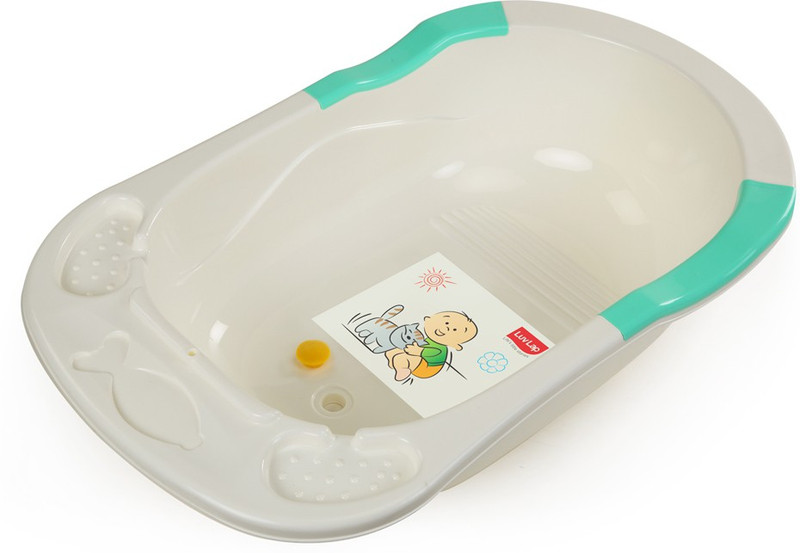 LuvLap Baby Bathtub(Green)