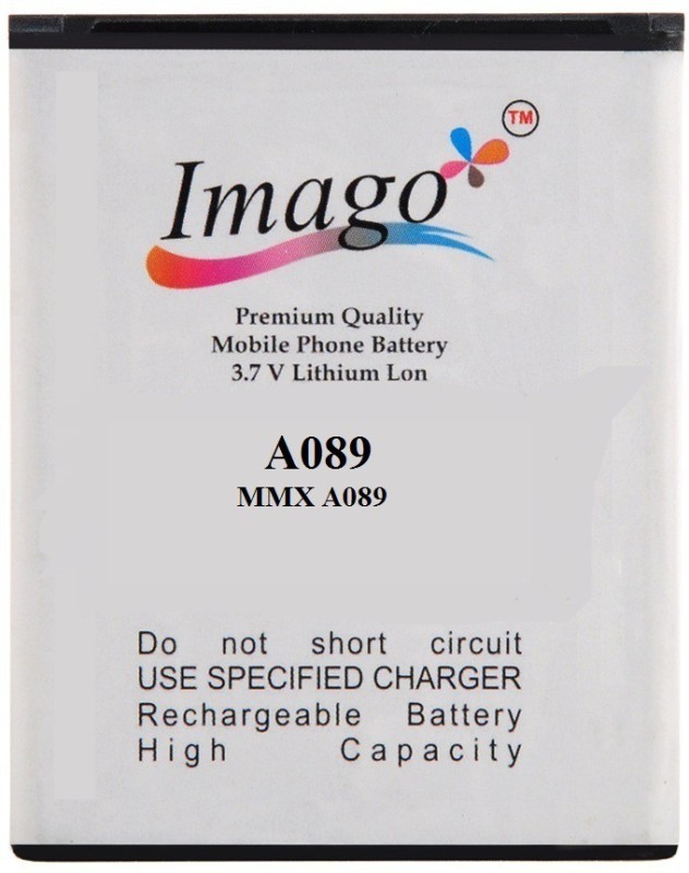 Imago For Micromax A089 (Black)  Battery RS.499 (50.00% Off) - Flipkart