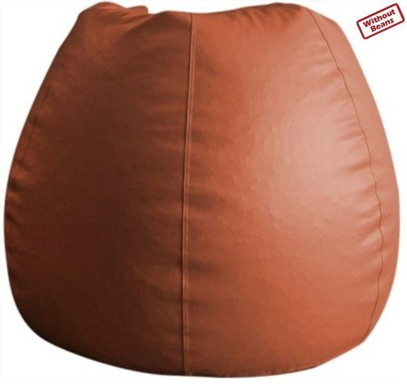 Fab Homez XXXL Teardrop Bean Bag Cover(Orange) RS.789 (71.00% Off) - Flipkart