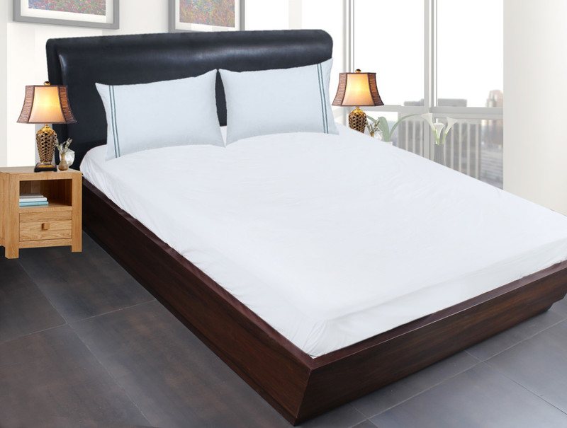 Sferra Cotton Bedding Set(White Aqua) Sferra Cotton Bedding Set(White Aqua)