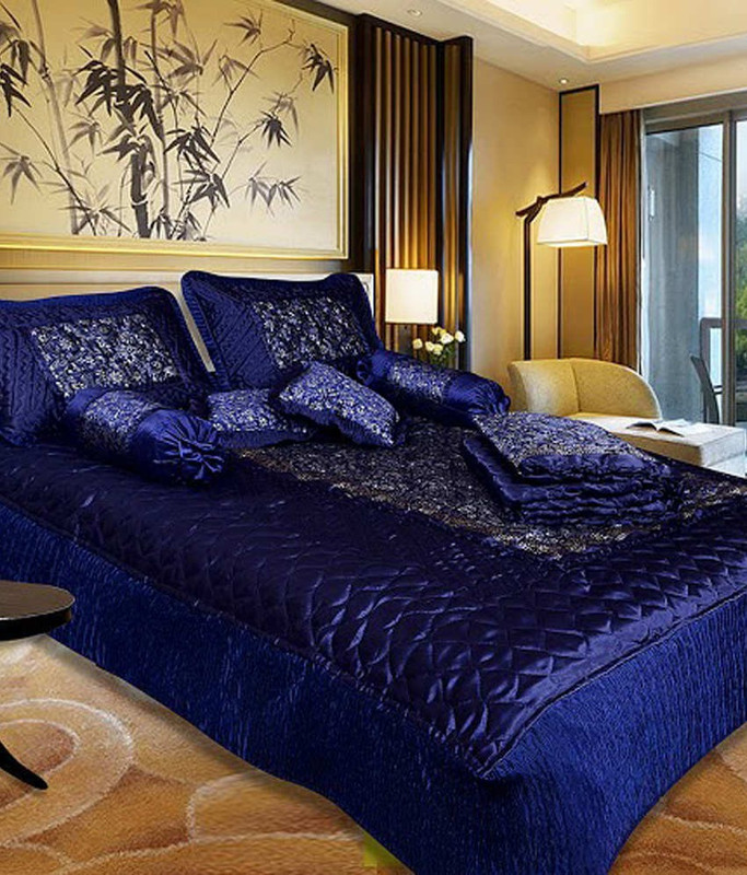 wedding bed sheet set india