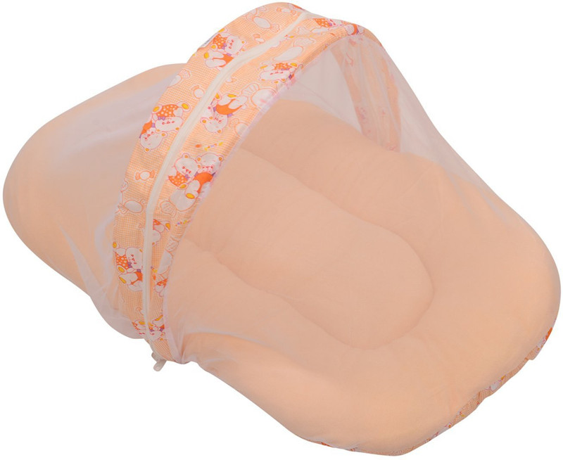 Chhote Janab Nylon Infants BABY FOLDABLE VELVET PADDED Mosquito Net(Orange) Chhote Janab Nylon Infants BABY FOLDABLE VELVET PADDED Mosquito Net(Orange)