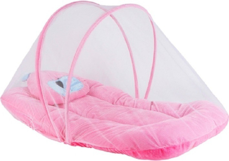 Anmol Velvet Infants Bear Net Velvet Bedding Mosquito Net(Pink) RS.440 (68.00% Off) - Flipkart