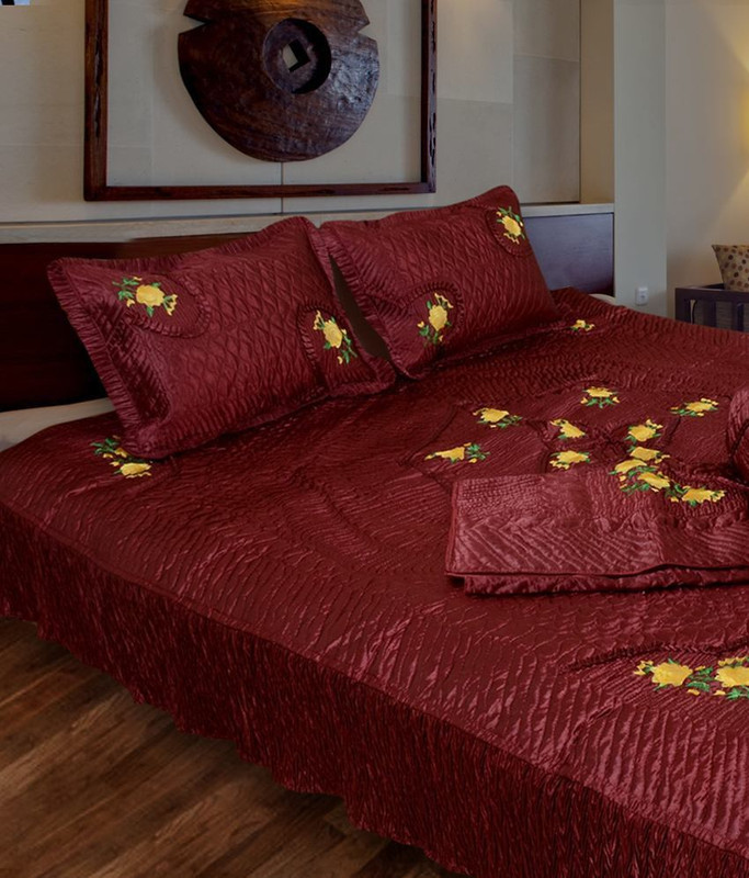 fashionadobe Satin Bedding Set(Multicolor)
