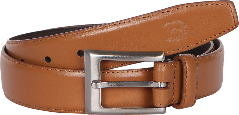 Kaizu Men Formal Tan Genuine Leather Belt Kaizu Men Formal Tan Genuine Leather Belt