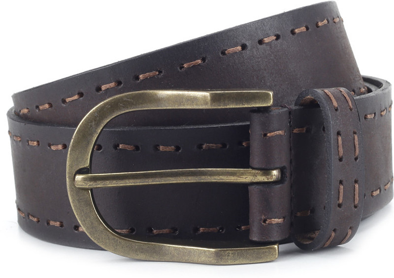 Allen Solly Men Brown Metal Belt Allen Solly Men Brown Metal Belt