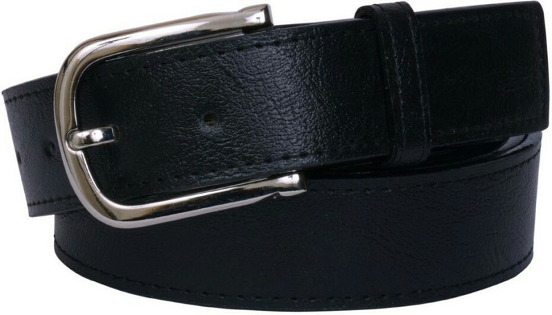 Yours Luggage Men Evening, Party, Formal, Casual Black Artificial Leather, Synthetic, Genuine Leather Belt Yours Luggage Men Evening, Party, Formal, Casual Black Artificial Leather, Synthetic, Genuine Leather Belt