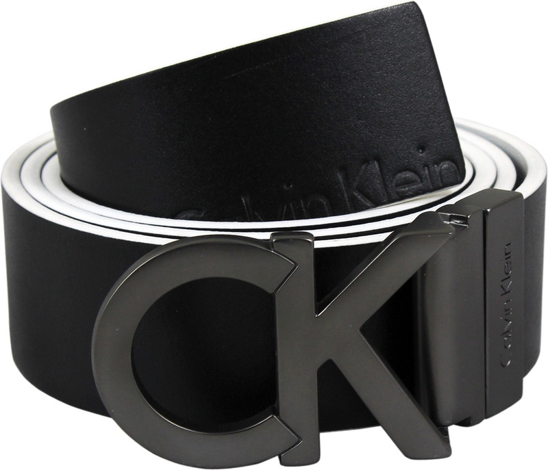 Calvin Klein Men Casual Black Genuine Leather Belt Calvin Klein Men Casual Black Genuine Leather Belt