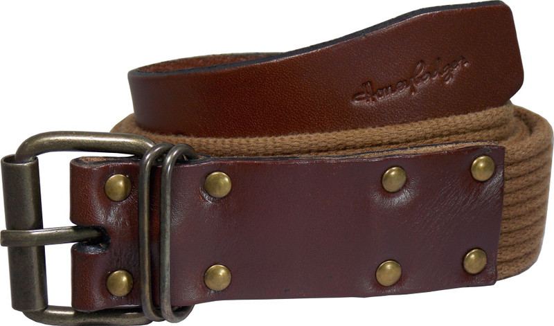 Honey Badger Men & Women Casual Khaki Canvas Belt Honey Badger Men & Women Casual Khaki Canvas Belt