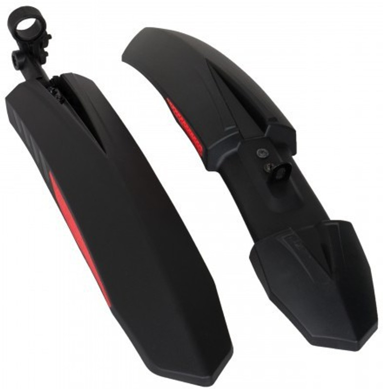 VEEBO BICYCLE MUDGUARD PVC VEEBO Clip-on Front & Rear Fender(Black) VEEBO BICYCLE MUDGUARD PVC VEEBO Clip-on Front & Rear Fender(Black)
