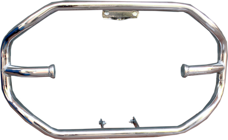 Monk 29 Stainless Steel Diamond Bullet Bike Crash Guard(Royal Enfield)