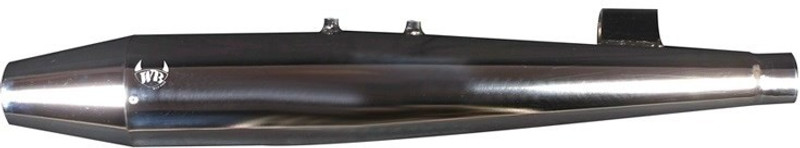KG Collection Universal For Bike Classic Full Exhaust System(Mild Steel)