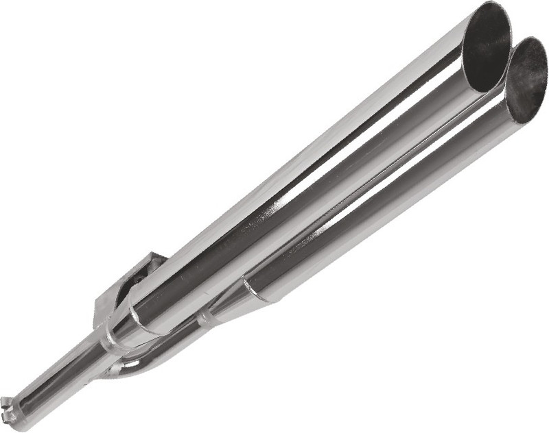 Sans Royal Enfield Classic Chrome Slip-on Exhaust System(Mild Steel)