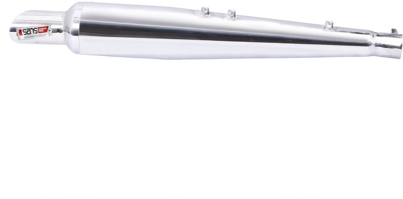 Sans Royal Enfield Classic Desert Storm, Classic 350, Electra Twin Spark, Classic Slip-on Exhaust System(Mild Steel)