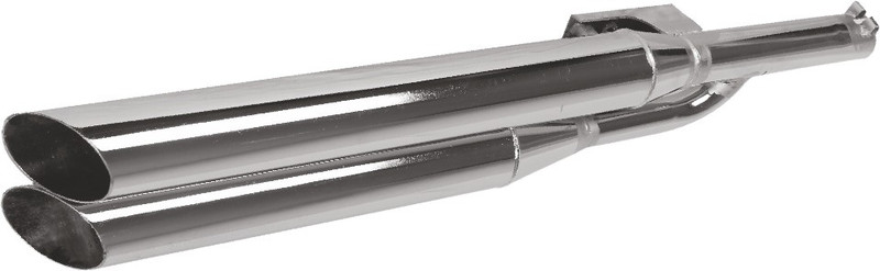 Sans Royal Enfield 500 EFI Slip-on Exhaust System(Mild Steel)