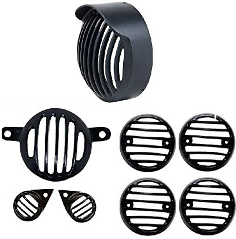 Capeshoppers CR004040 Bike Headlight Grill(Black)